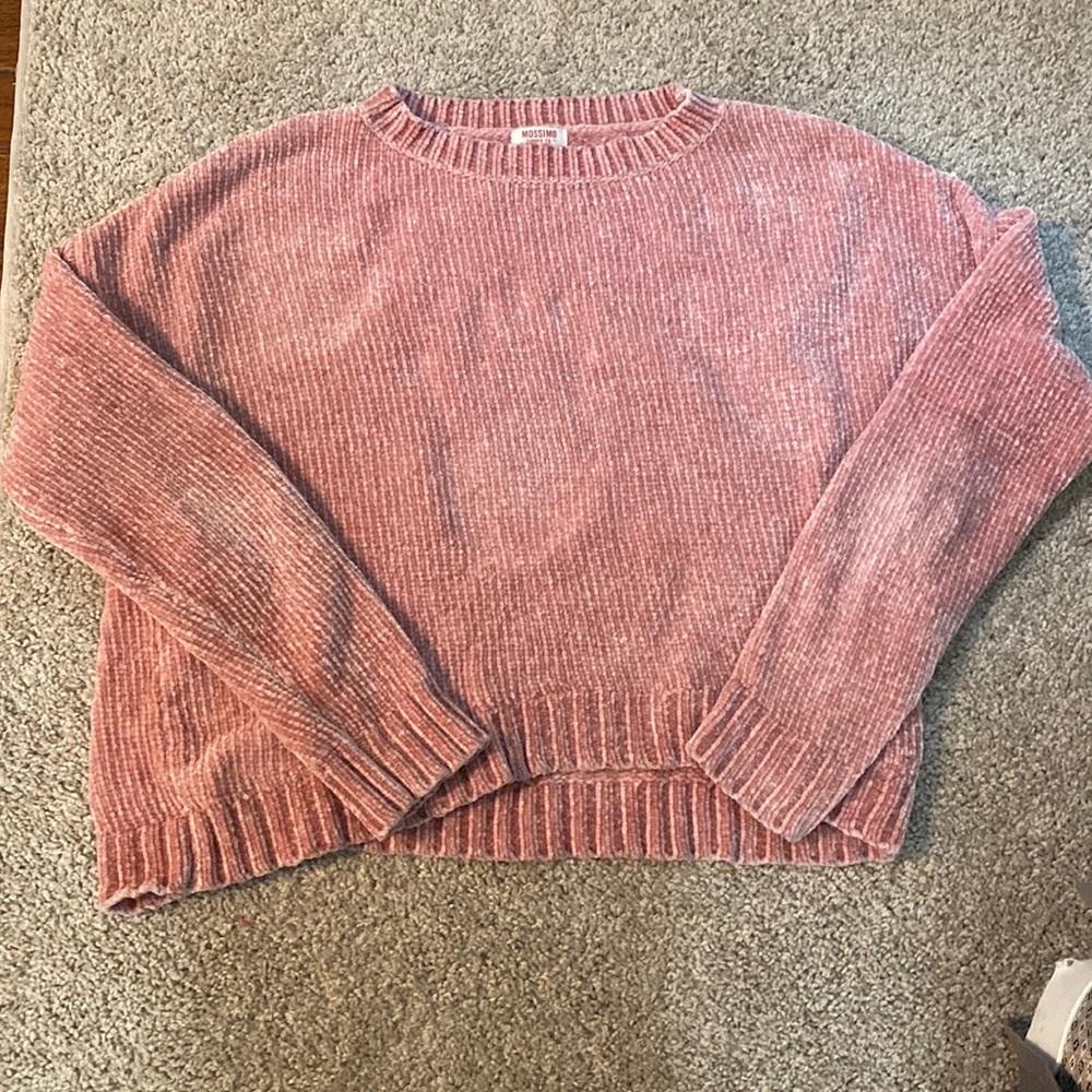 super soft pink sweater